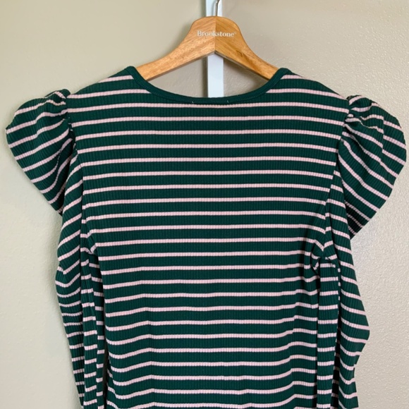 Anthropologie Porridge Puff-Sleeve Tie-Front Top - Picture 16 of 16